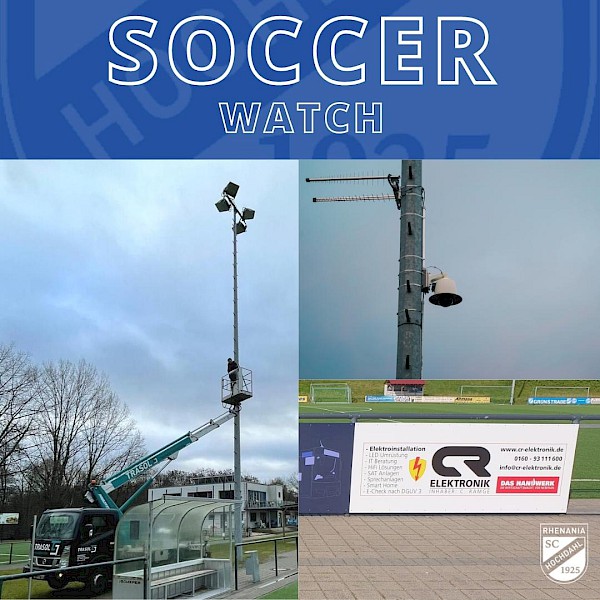 Rhenania x Soccerwatch: Heimspiele jetzt im Online-Stream