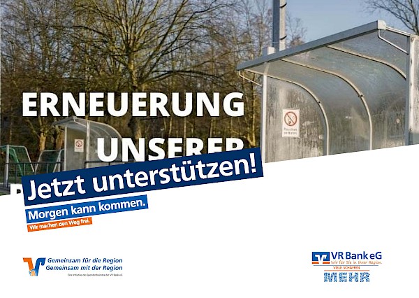 Crowdfunding gestartet: Erneuerung unserer Platzanlage