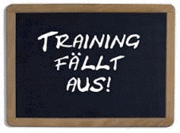 Bambini Training 2017 fällt heute (09.09.2022) aus