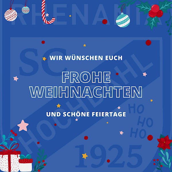 Frohe Weihnachten!