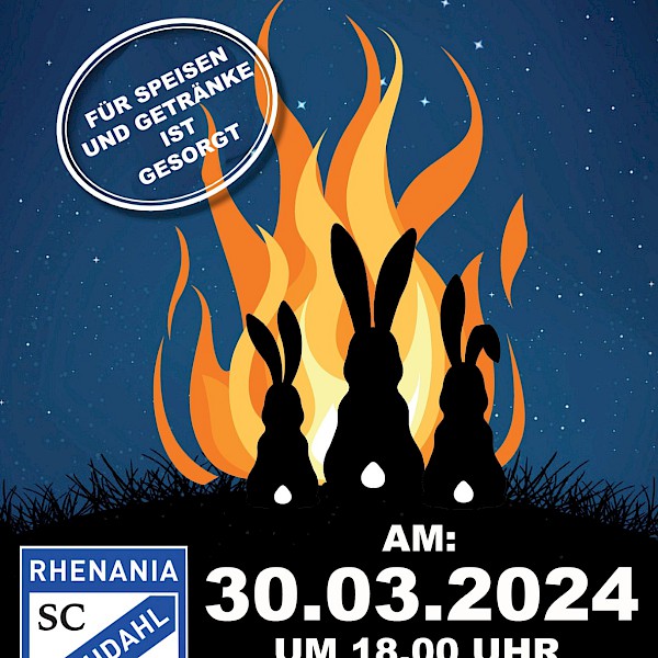 Osterfeuer am 30.04.2024