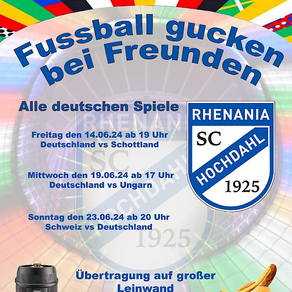 Rudelgucken bei Rhenania Hochdahl