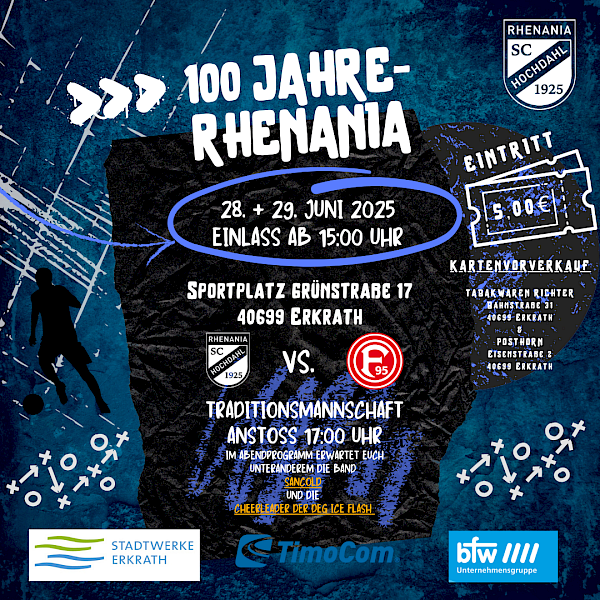 100 Jahre Rhenania Hochdahl