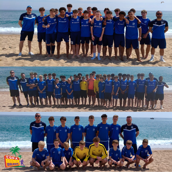 B-Junioren beim Copa Costa Brava in Spanien